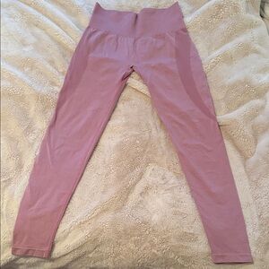 NVGTN Pastel Pink Contour Seamless Leggings